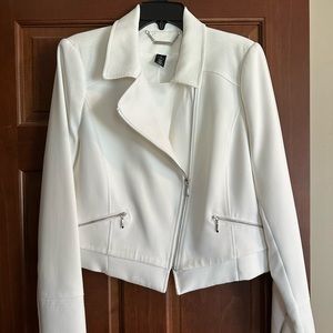 White House Black Market Women’s White Jacket